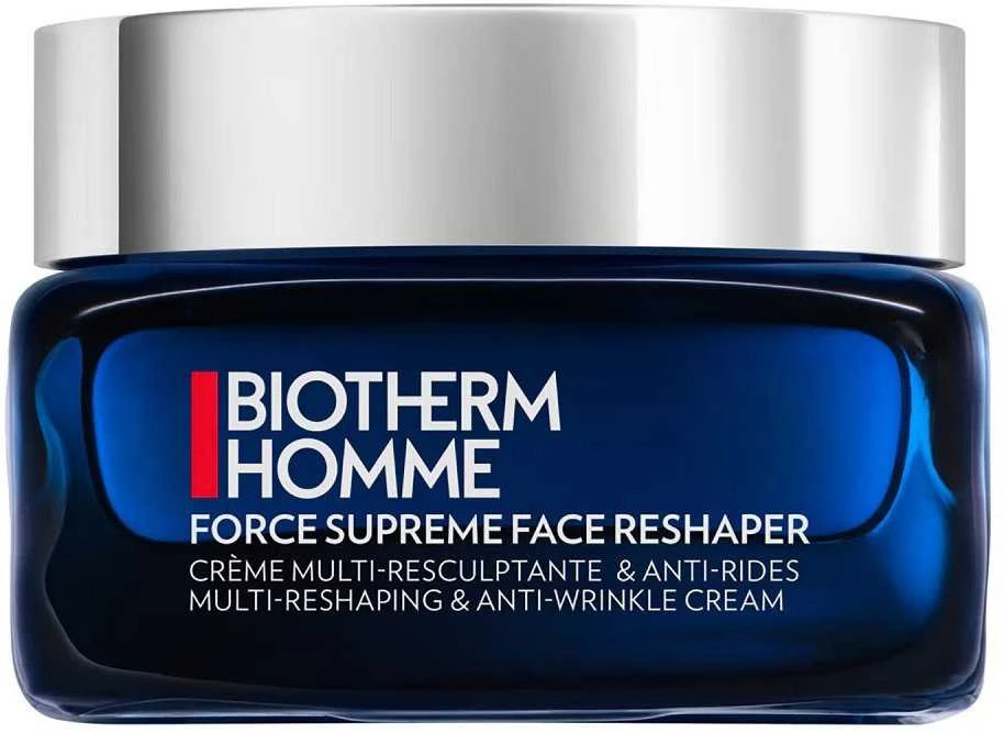 Biotherm Homme Force Supreme Face Reshaper Kreminis veido kremas vyrams, 50 ml