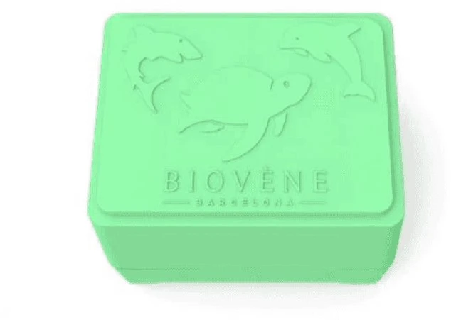 Biovene , Bamboo In-Shower, Storage & Travel, Travel Case, Mint Žalias For Women
