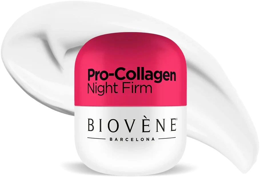 Biovene Pro-Collagen stangrinantis naktinis veido kremas, 50 ml