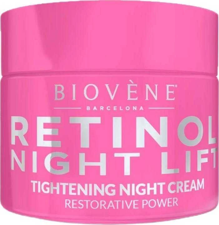 "Biovene Retinol Night Lift" stangrinamasis naktinis kremas "Restorative Power" 50ml