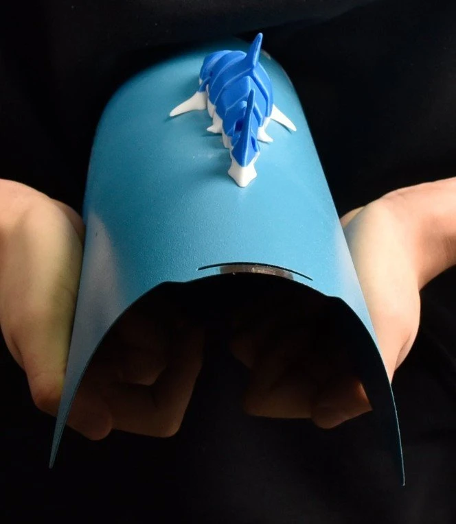 CryoGrip Pro plokštė - lankstumas ir demonstruojamas atspaudas