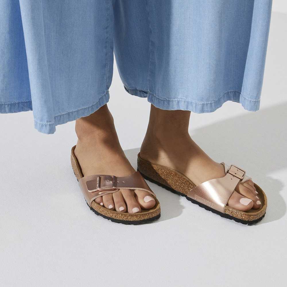 Birkenstock Madrid Vario Varis Copper W 1023927 Basutės