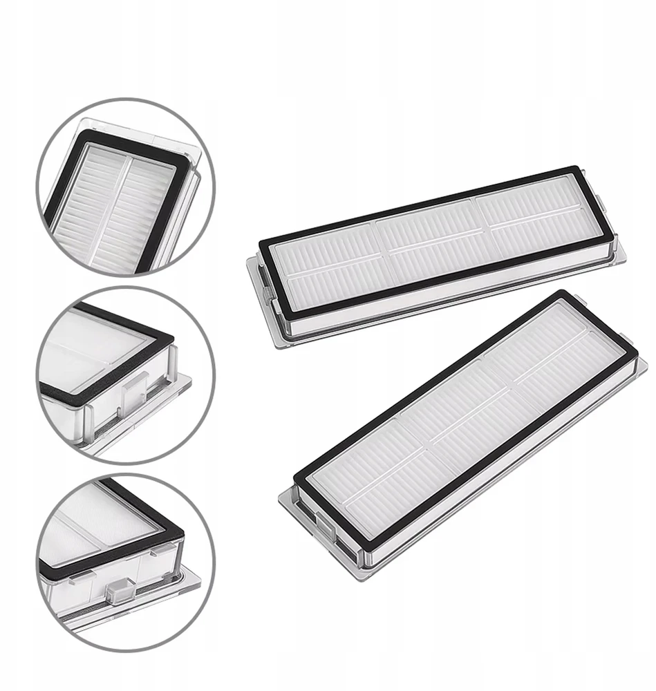 Bisanti Didelis šepečių ir filtrų rinkinys, skirtas Xiaomi Mi Robot 1S 2S Roborock S5 MAX S6 S4
