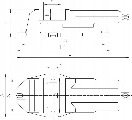 „Bison-Bial VISE 6512-125 STLE“.
