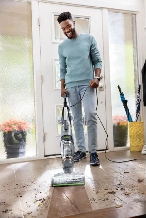 Plaunantis siurblys - šluota Bissell Crosswave HydroSteam Pet Select, su garų funkcija, 1100 W