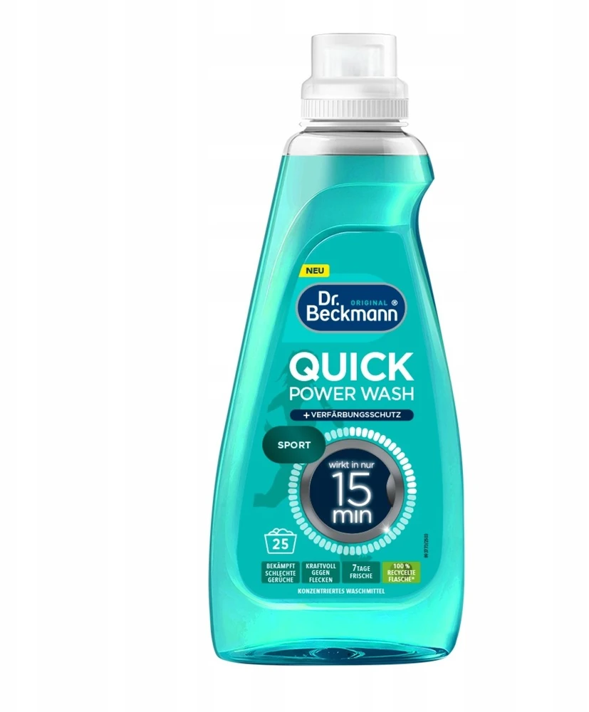 DR.BECKMANN skystas skalbiklis „Quick Power Wash“ Odour Protect Sport 800 ml