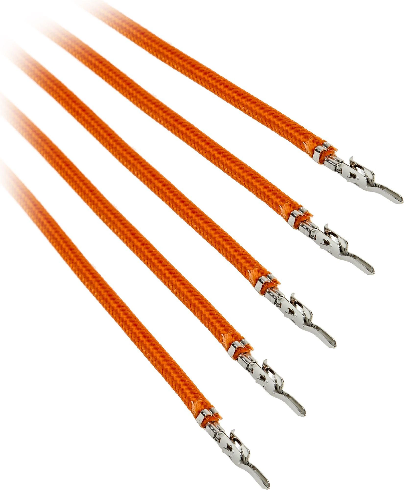 BitFenix Alchemy 2.0 PSU Cable, 5x 60cm – oranžinės spalvos