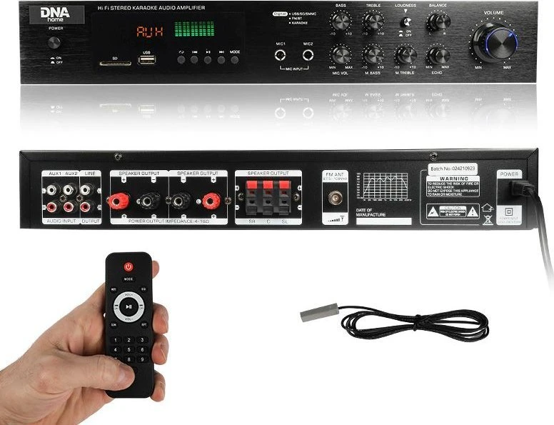 DNR DNA AMPLI 5.0 HiFi USB stereo garso stiprintuvas