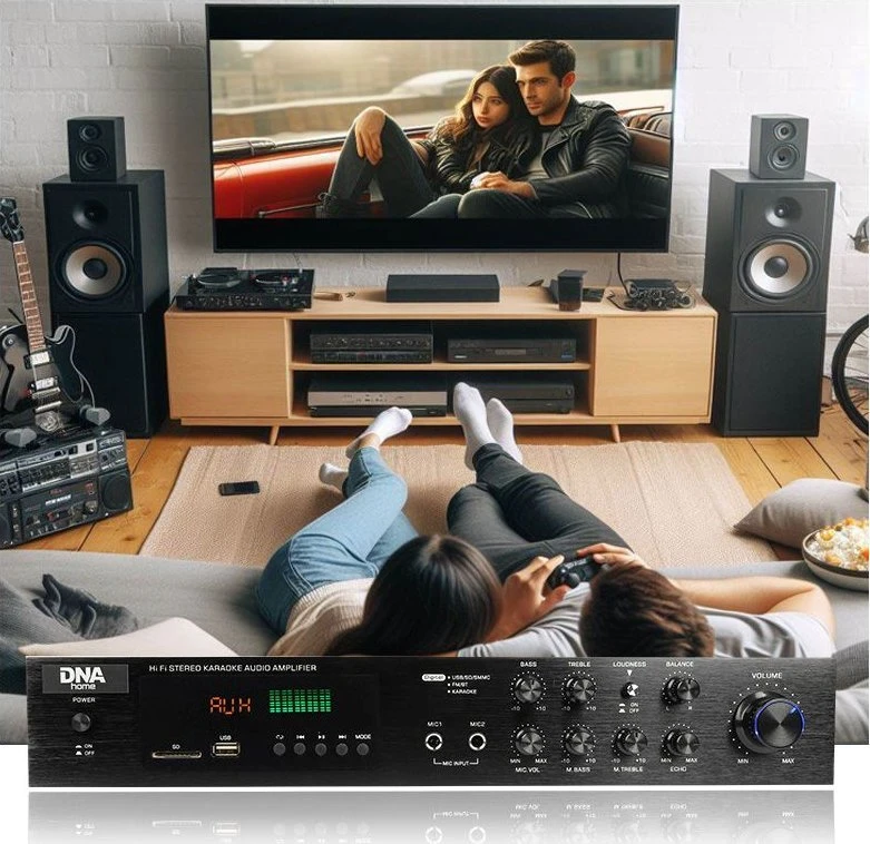 DNR DNA AMPLI 5.0 HiFi USB stereo garso stiprintuvas