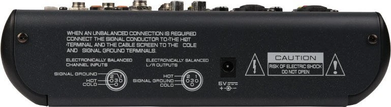 DNR DNA MIX 4 EQ mikser audio USB MP3 Bluetooth analoginis