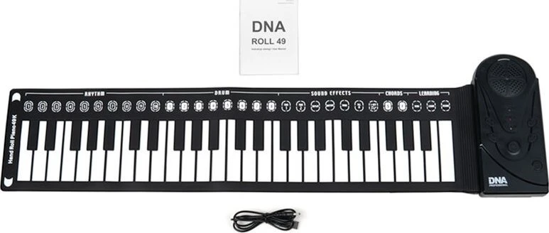 Bitmat Dna Professional Sulankstomas vaikiškas pianinas DNA ROLL 49