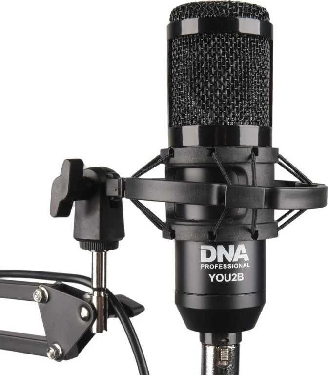 „Dna Professional DNA YOU2B“ – podkasto rinkinys (mikrofonas, garso sąsaja, trikojis)