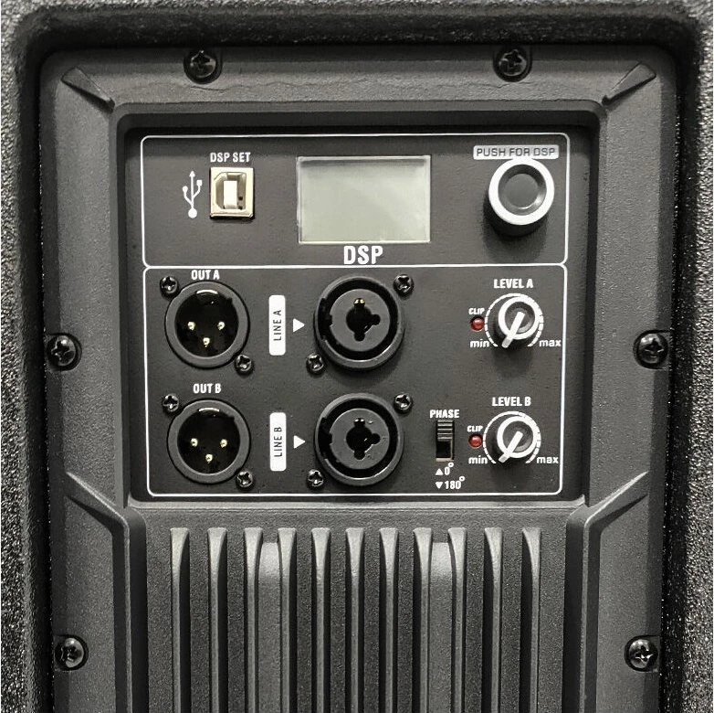 Dbtechnologies DNA SPX18 SUB aktyvi žemųjų dažnių kolonėlė, DSP žemųjų dažnių garsiakalbis
