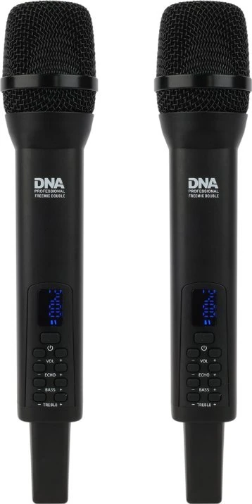DNR DNA FREEMIC dvigubas belaidžių mikrofonų rinkinys