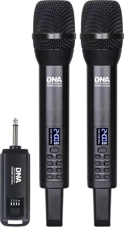 DNR DNA FREEMIC dvigubas belaidžių mikrofonų rinkinys
