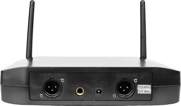 DN1 DNA KVM 2 belaidžių mikrofonų garso sistema