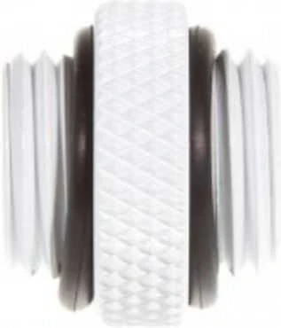 Bitspower Adapteris tiesus G1/4 col. AG į G1/4 col. AG – baltas