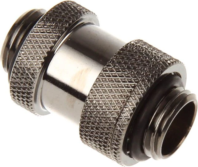 „Bitspower Aqua-Pipe II“ (22–31 mm) AGB vamzdžiams – G1/4 spalvos, blizgus juodas