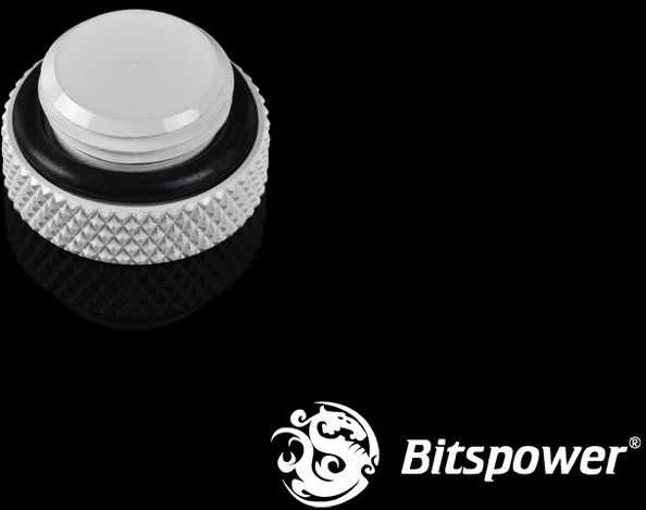 Bitspower sandarinimo kamštis G1/4 colio AG – baltas