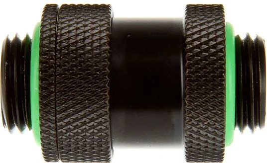 „Bitspower Aqua-Pipe II“ (22–31 mm) rezervuarams – G1/4 colio, matinis juodas