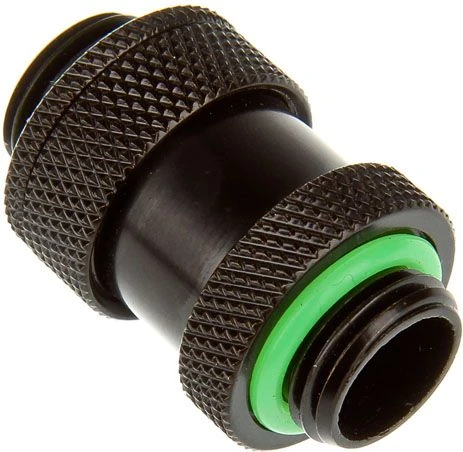 „Bitspower Aqua-Pipe II“ (22–31 mm) rezervuarams – G1/4 colio, matinis juodas