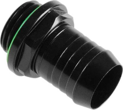 Bitspower jungtis tiesi G1/4 colio AG ant 11 mm ID – matinės juodos spalvos