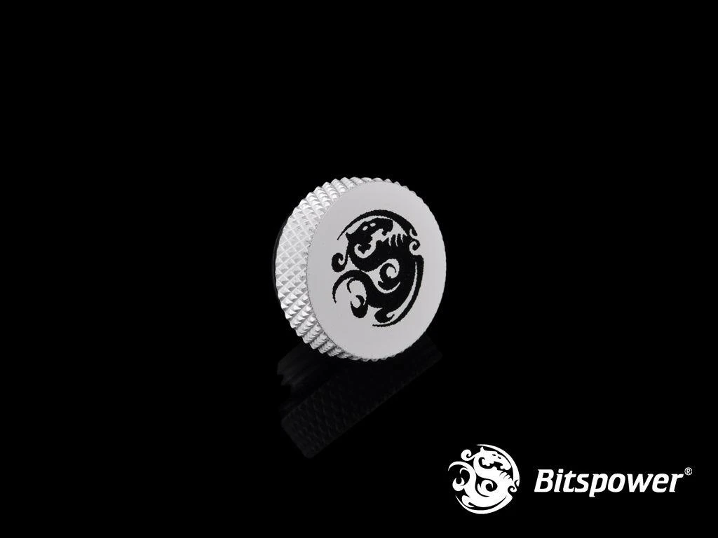 Bitspower sandarinimo kamštis G1/4 colio AG – baltas