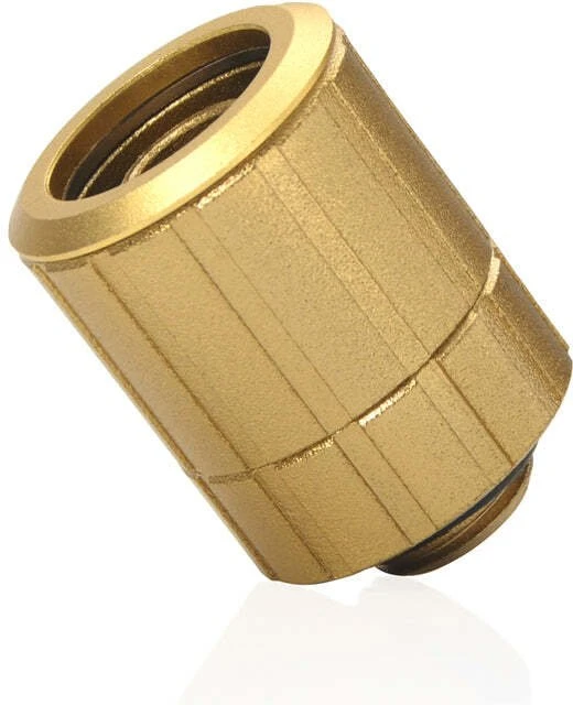 Bitspower Artemis Anschluss gerade G1/4 col. AG auf 16/10mm, drehbar – Stardust Gold