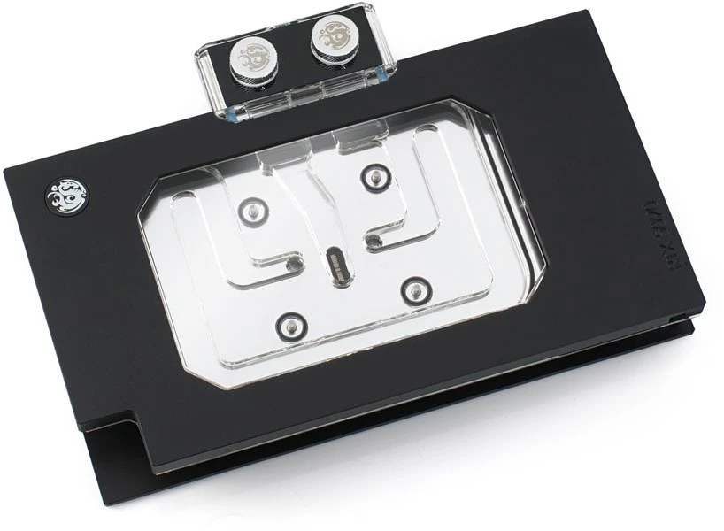 Bitspower NEBULA TUF Gaming RTX 5090 Vanduo Cooler, ARGB – acrylic, juodas