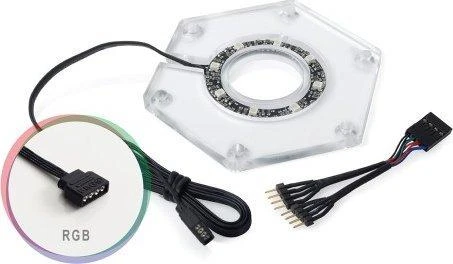 „Bitspower Hexagon“ rezervuaro priedas, RGB