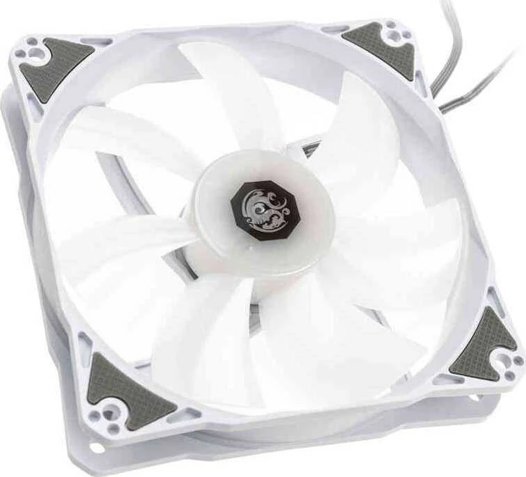 Bitspower Notos RGB PWM korpuso ventiliatorius, 120mm – baltos spalvos, 5er-Pack