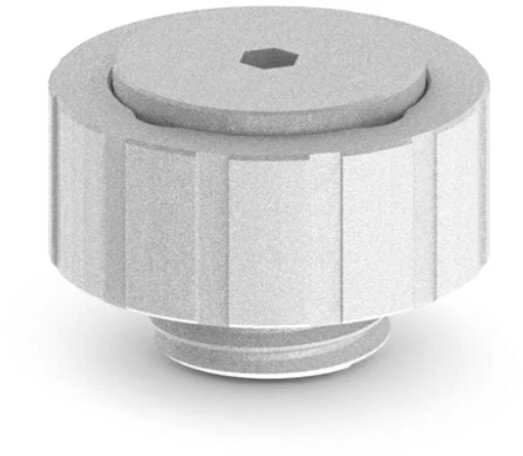 Bitspower Artemis manual air vent G1/4 inch male thread – Sandblast Sidabrinis