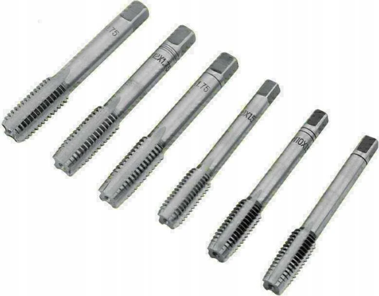 Bituxx Čiaupų ir sriegimo įrankių rinkinys 32 vnt. (M3-M12) metalinis lagaminas