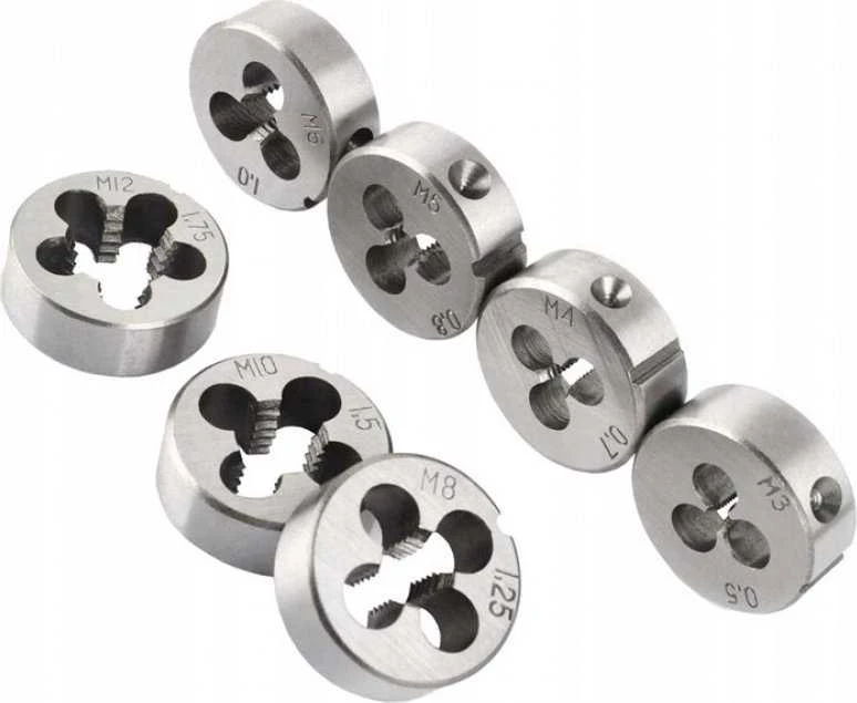 Bituxx Čiaupų ir sriegimo įrankių rinkinys 32 vnt. (M3-M12) metalinis lagaminas