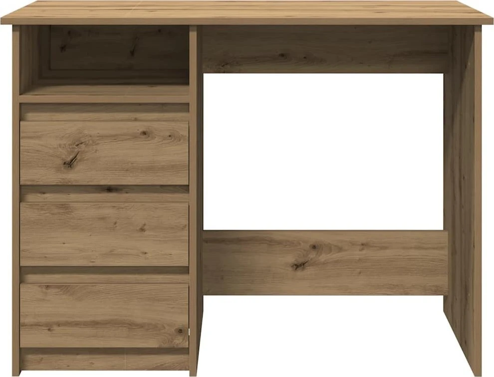 Rašomasis stalas, artisano, 102x50x75cm, apdirbta mediena