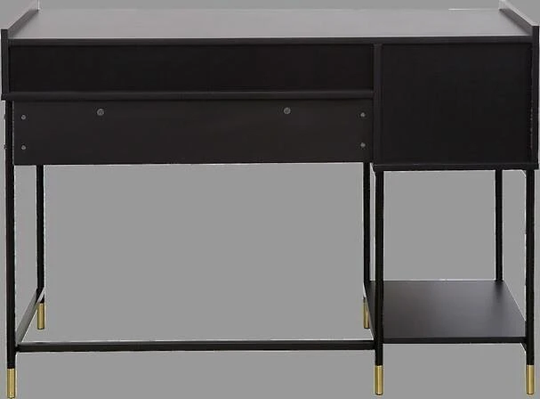 „Atmosphera Tedy“ rašomasis stalas, juodas, 110 cm x 55 cm