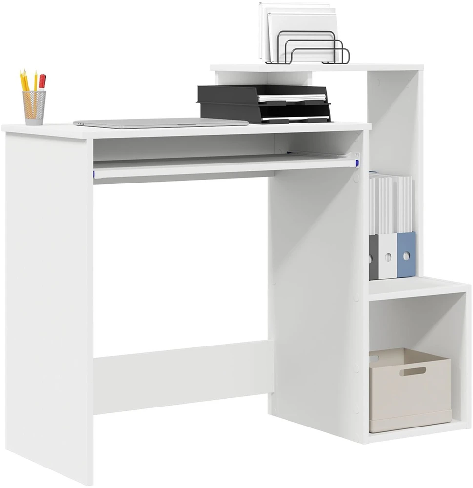 Stalas Balta 106 x 41 x 88.5 cm Apdirbta mediena