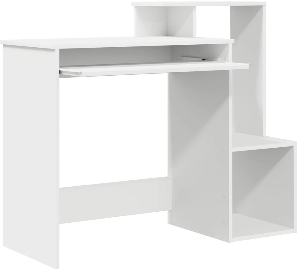 Stalas Balta 106 x 41 x 88.5 cm Apdirbta mediena