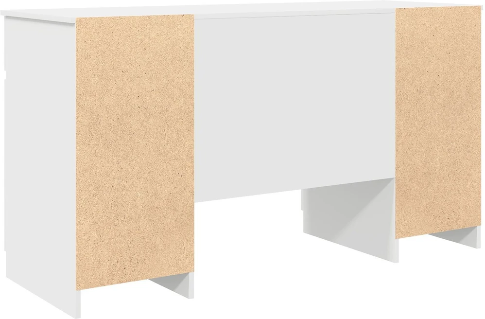 Stalas Balta Apdirbta mediena 140 x 49 x 76 cm