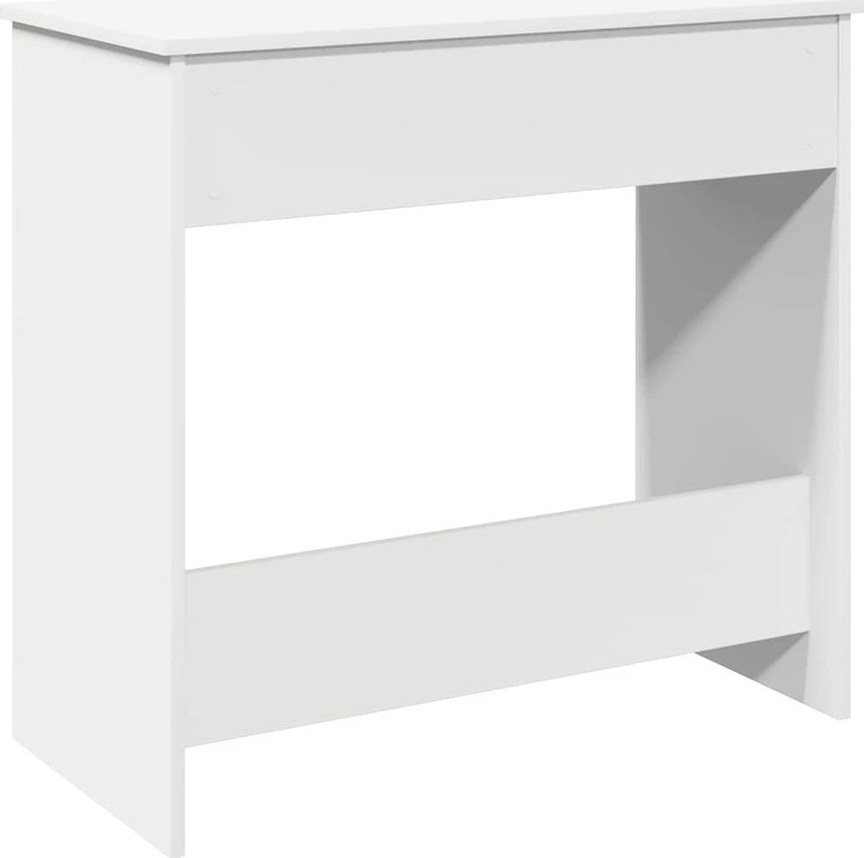 Rašomasis stalas, baltos spalvos, 80x40x75cm, MDP