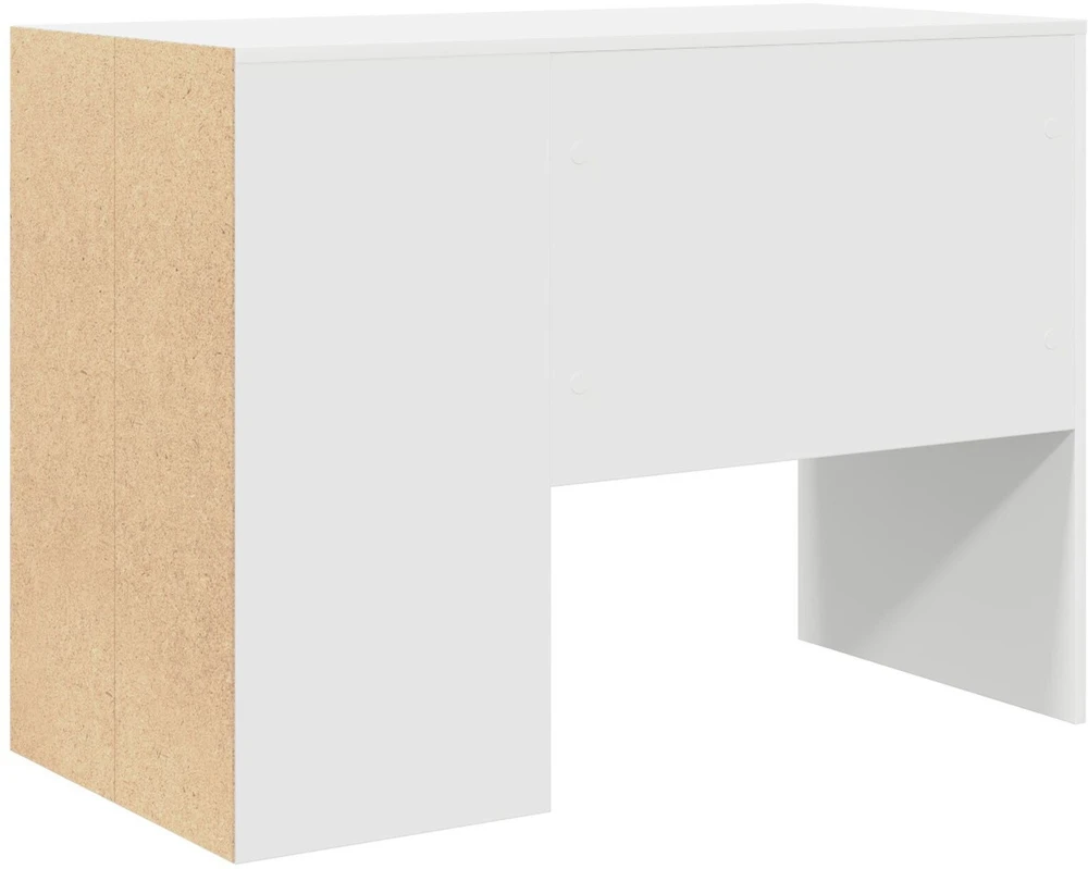 Stalas Balta Apdirbta mediena 102 x 50 x 75 cm
