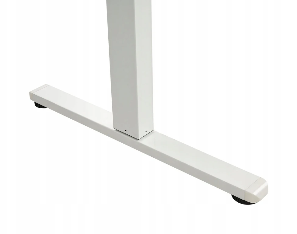 Beliani Elektriškai reguliuojamas stalas LUCAMA šviesiai ruda/balta 120 cm 60 cm su USB jungtimi