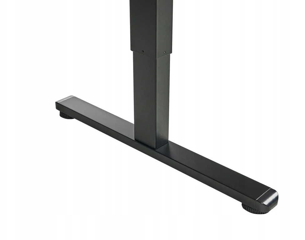Beliani Elektriškai reguliuojamas stalas LUCAMA, rudas ir juodas, 120 x 60 cm su USB jungtimi