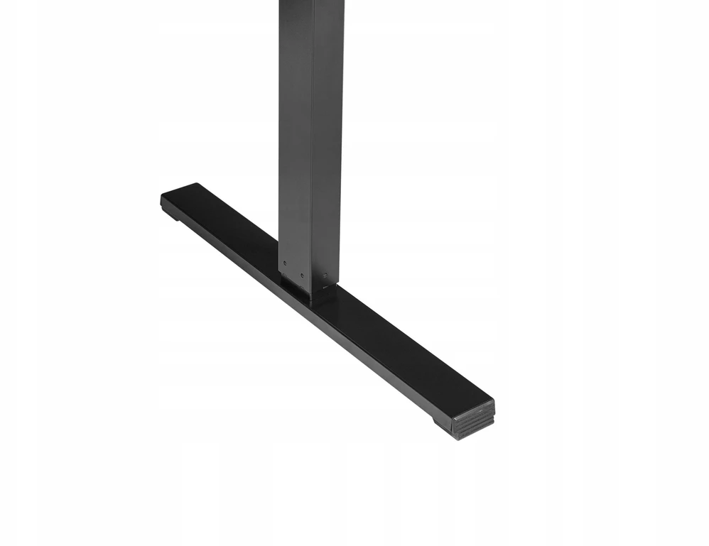 Beliani Elektriškai reguliuojamas stalas TAVARES, juodas, 120 cm x 60 cm