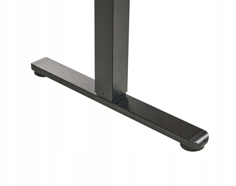 Beliani Elektriškai reguliuojamas stalas PENLY juodas / šviesiai rudas 120 cm 60 cm su USB jungtimi