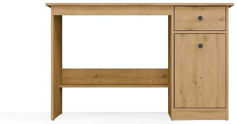 Česterio ąžuolo spalvos „Artisan“ rašomasis stalas, 120 cm x 45 cm