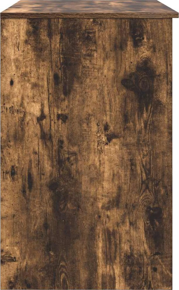 Rašomasis stalas, dūminio ąžuolo, 86x49x76 cm, apdirbta mediena