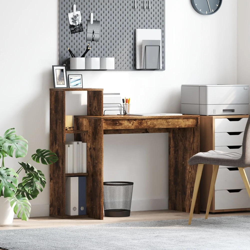 Stalas Rūkyta ąžuolas Apdirbta mediena 100 x 40 x 90 cm