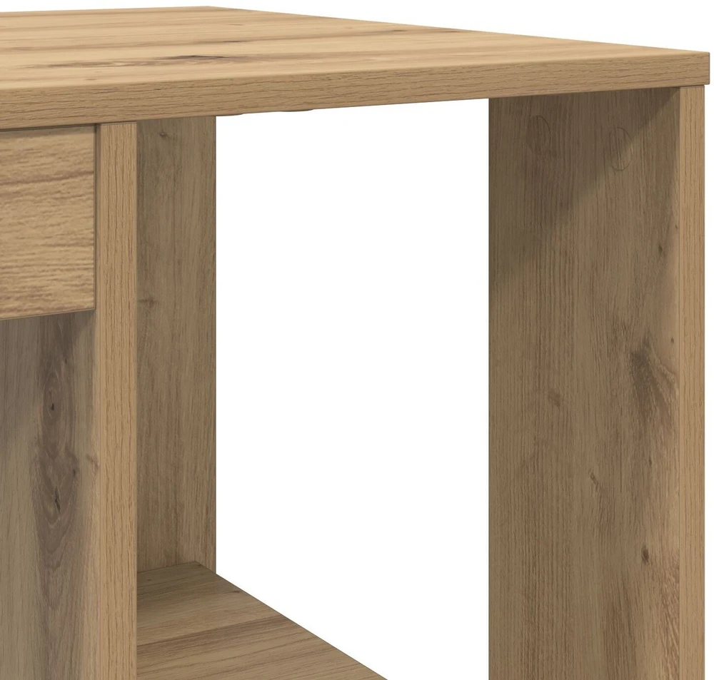 Stalas Amatininkų ąžuolas Apdirbta mediena 130 x 50.5 x 75 cm