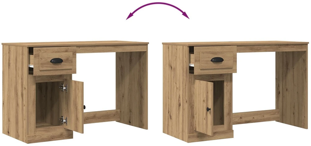 Stalas Amatininkų ąžuolas 50 x 115 x 75 cm Apdirbta mediena